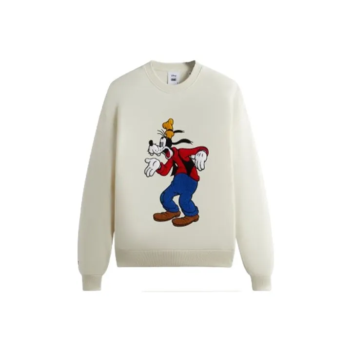 KITH Disney Co Бренд FW23 Свитшот Унисекс Экрю