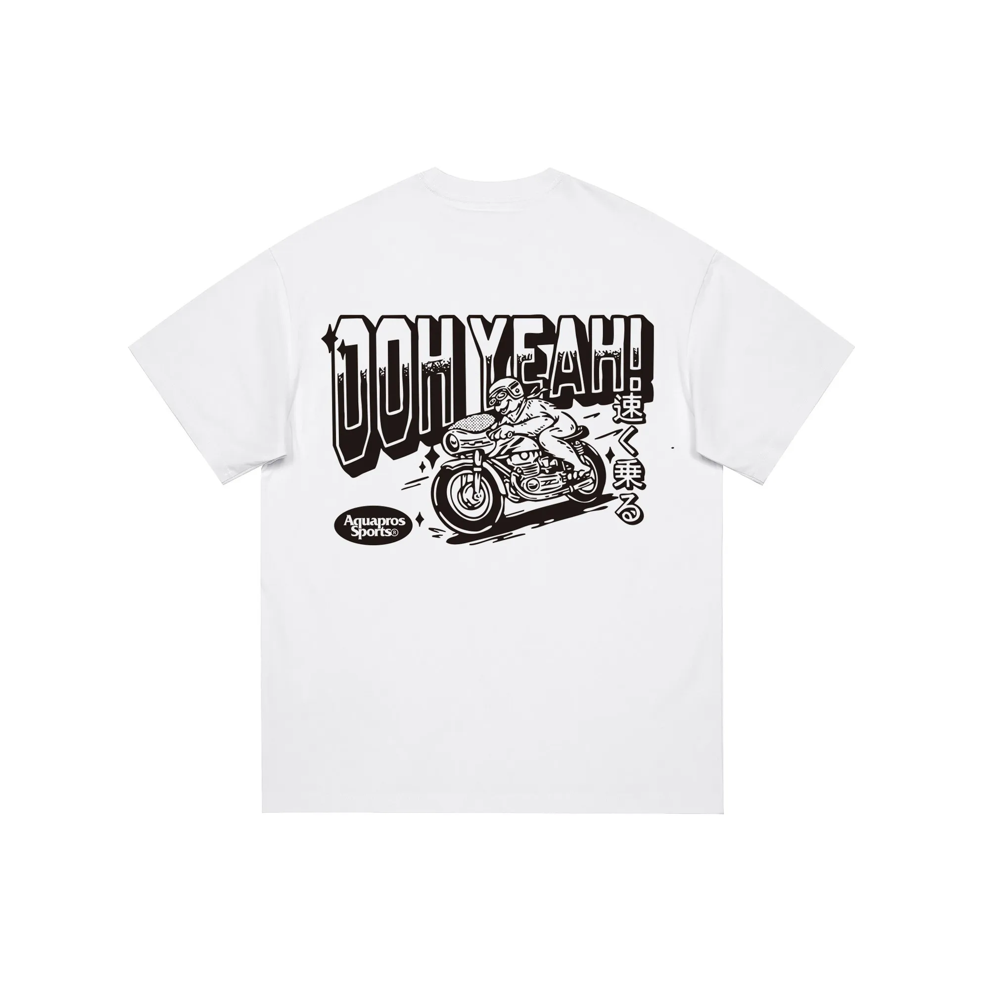 AQUAPROS T Shirts Unisex White