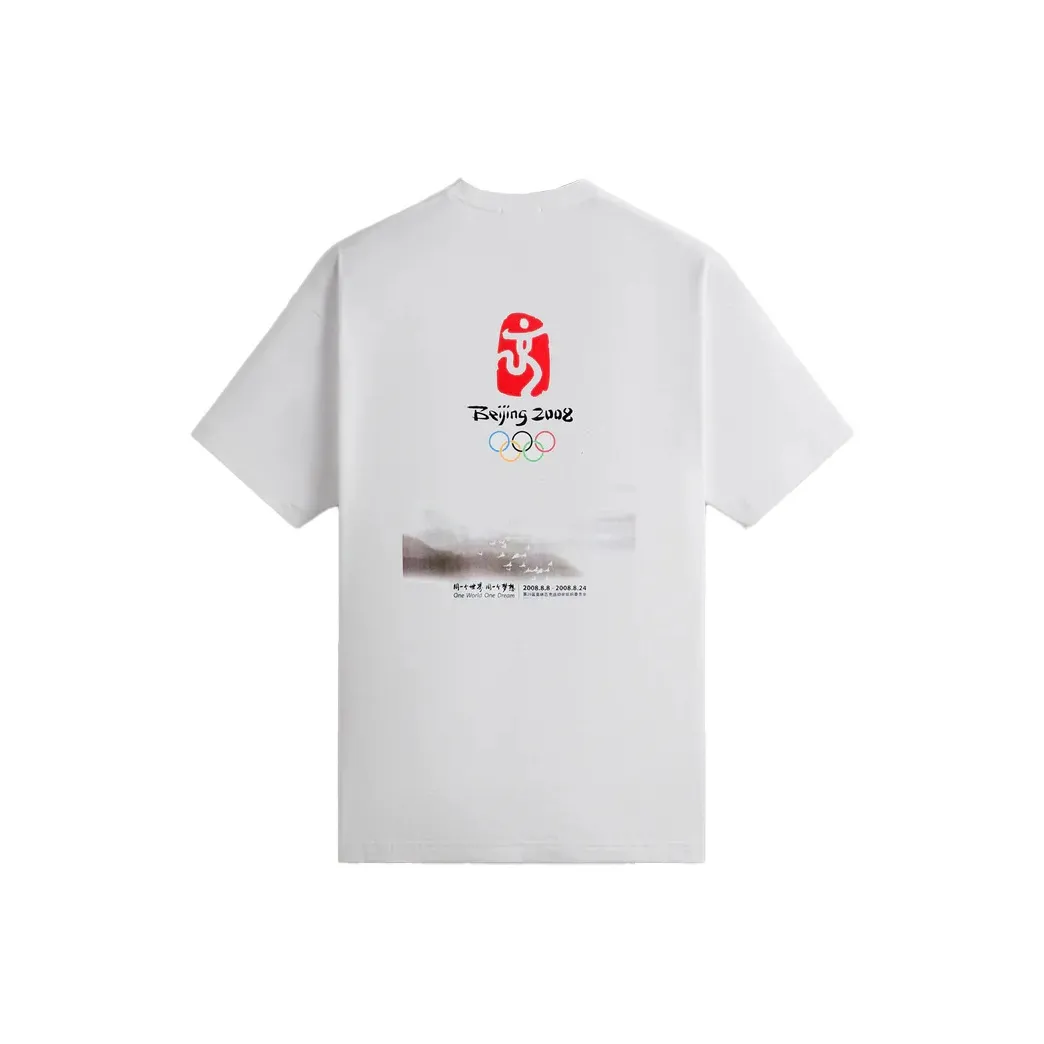 KITH Collaboration Olympics Heritage SS24 T-Shirt Unisex White