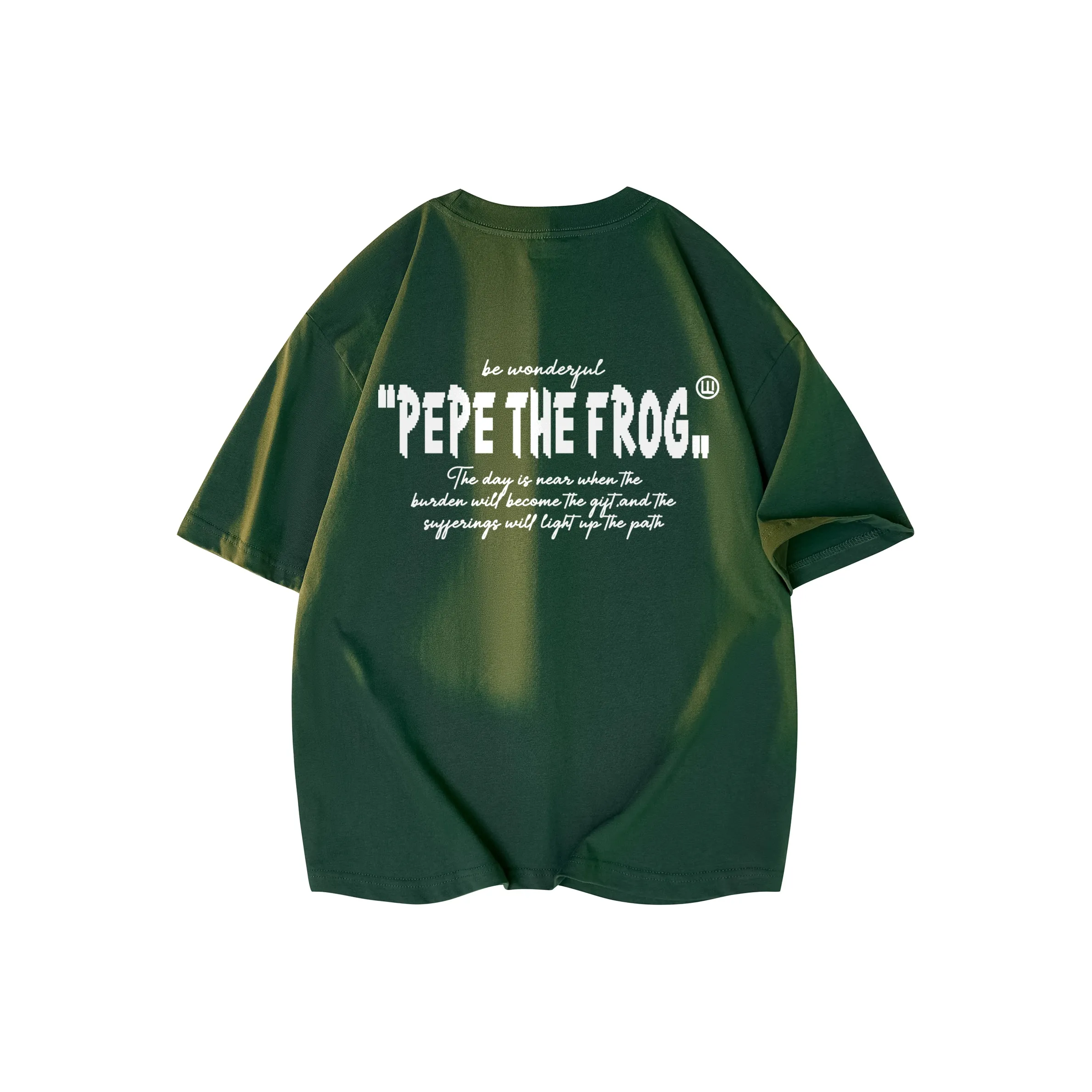 Pepe the Frog Короткий рукав T-рубашки Унисекс