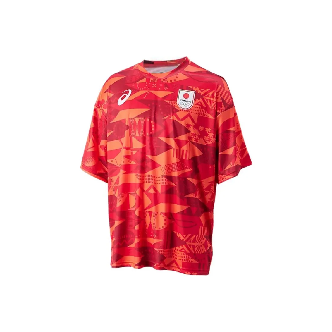 Asics T Shirts Men's Red