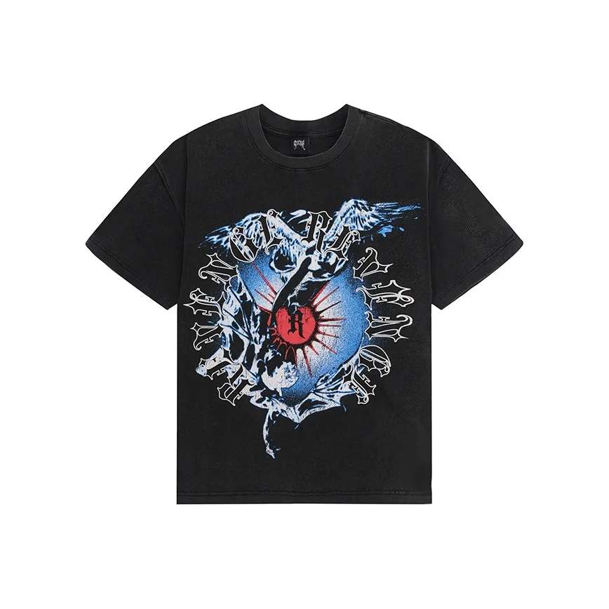 Revenge Черная Унисекс Футболка