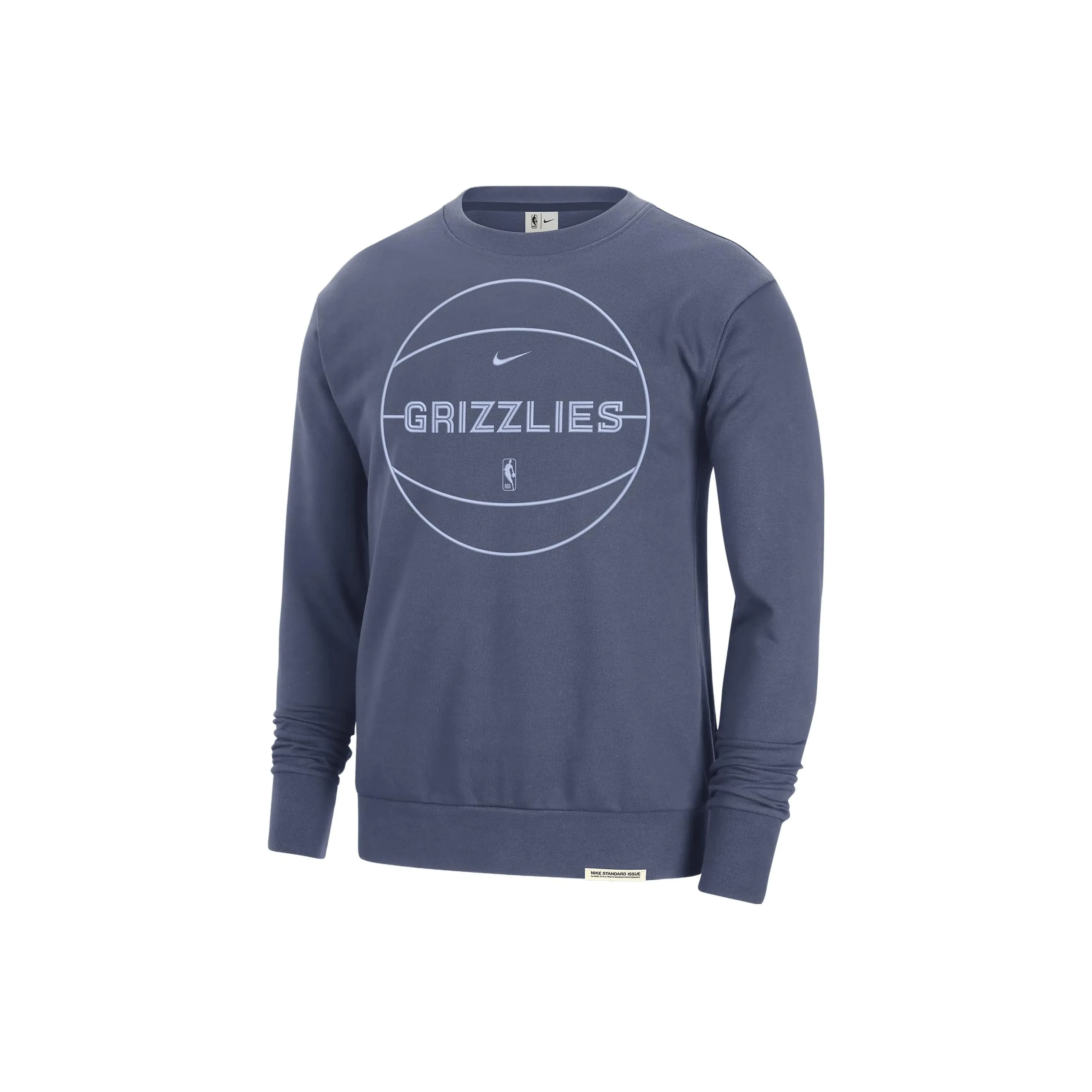 Nike Memphis Grizzlies Standard Issue Men's Nike Dri FIT Nba Sweatshirt