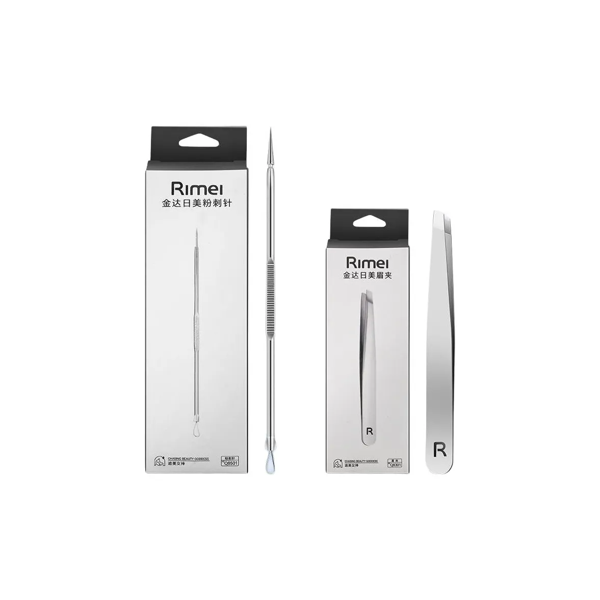 RIMEI Beauty Clinic Cells Blackhead Extractor With Pimple Needle Acne Cleansing Tools