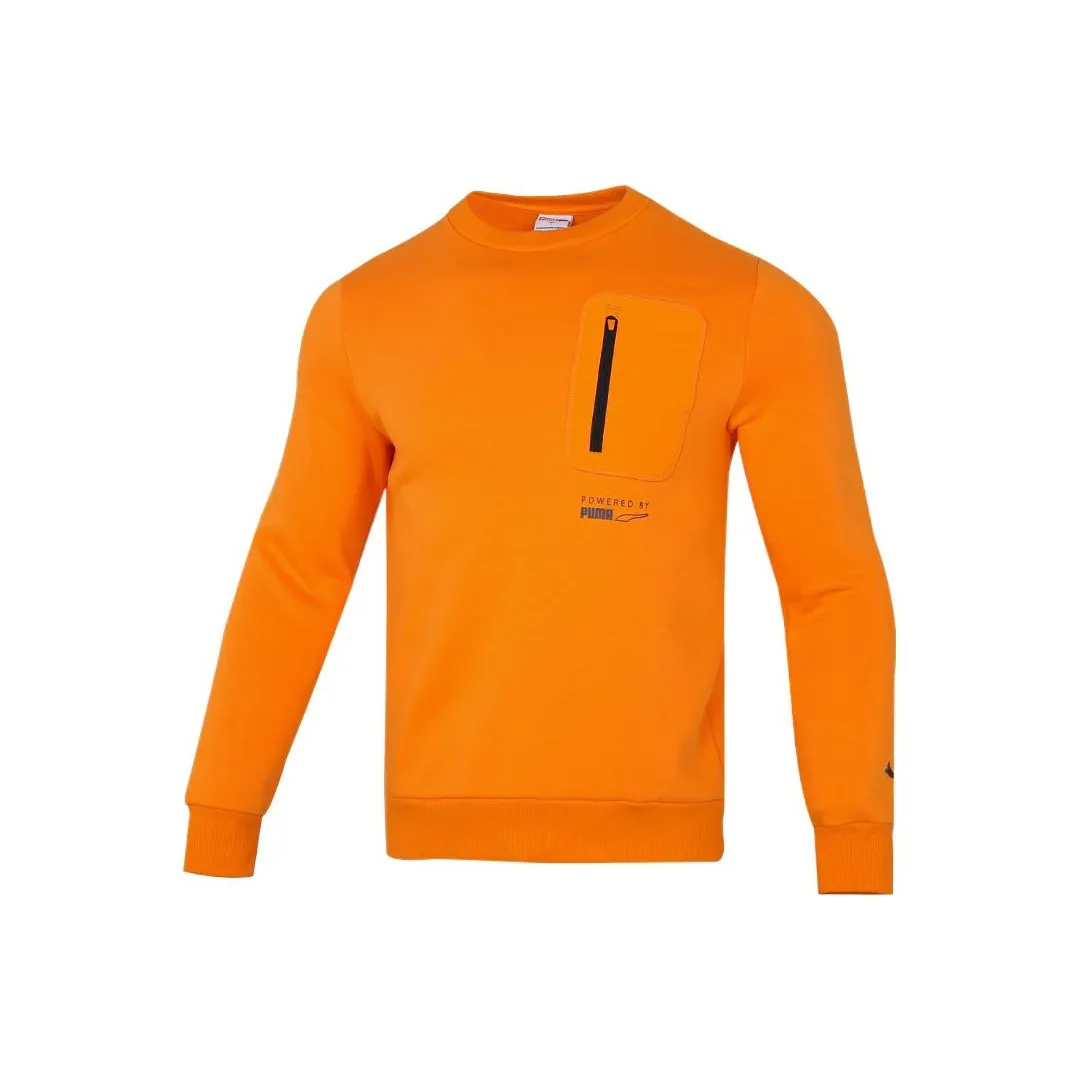 PUMA Orange Men's Hoodies