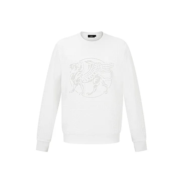 RARE Белый Мужской Свитшот