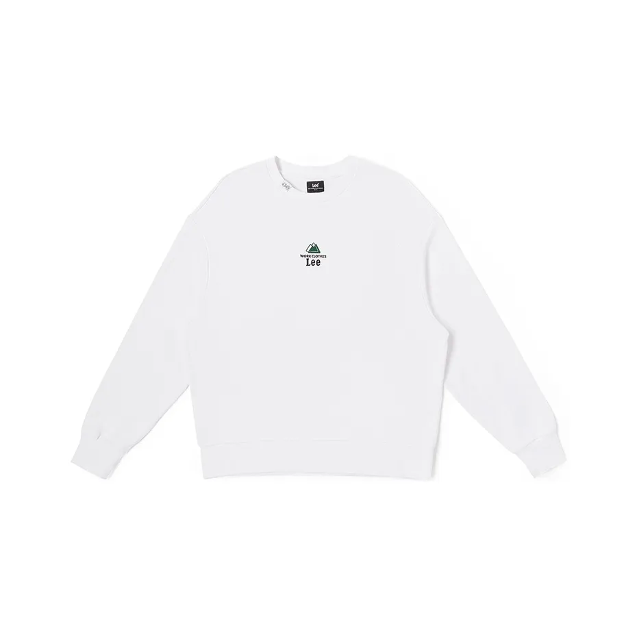 Lee Buddy Lee Series Белый Унисекс Свитшоты
