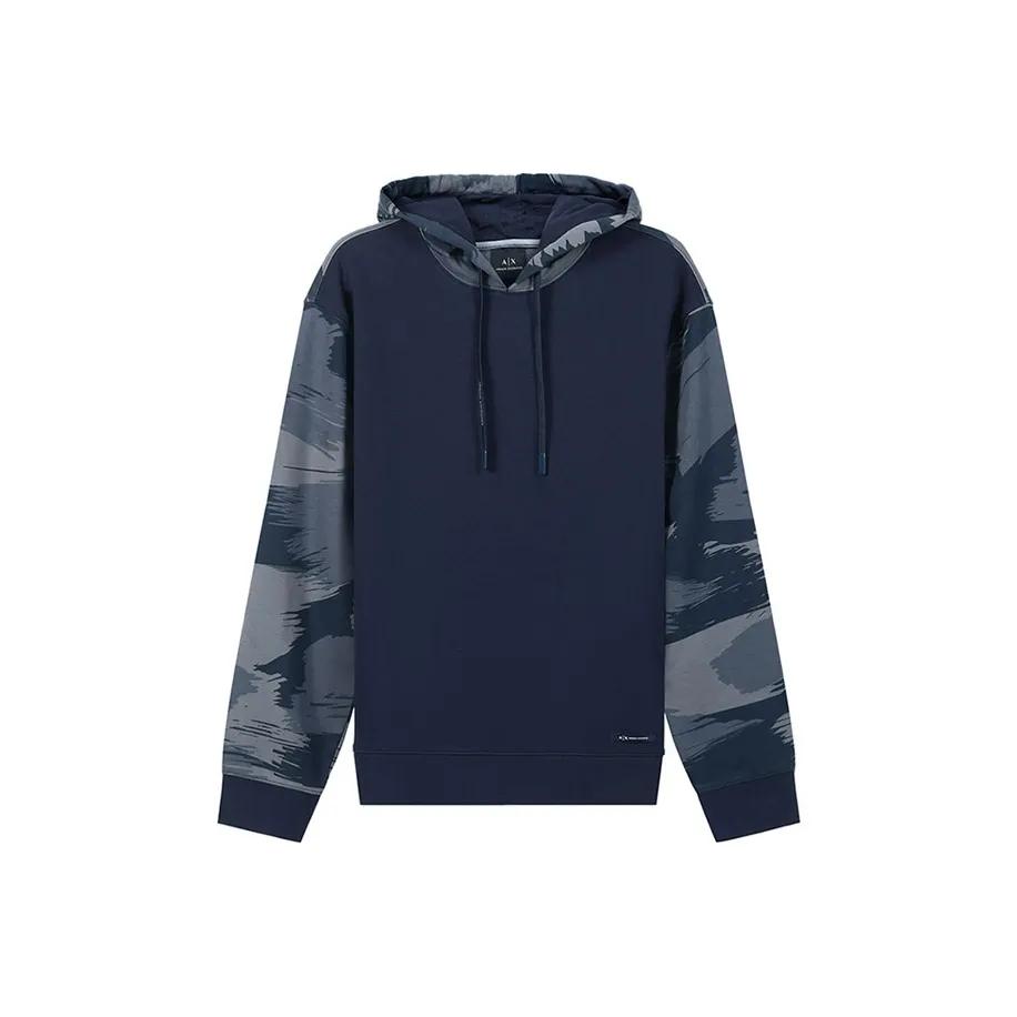 ARMANI EXCHANGE Морской синий Мужские Свитшоты