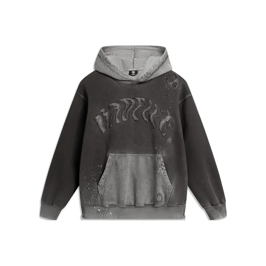 LINING Badfive Толстовка Мужская Обсидианово-Серый