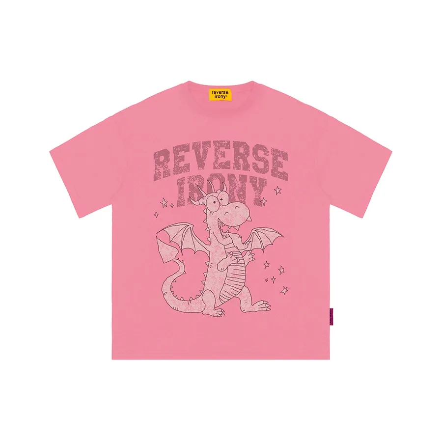 EMPTY REFERENCE x REVERSE IRONY T Shirt Unisex Pink