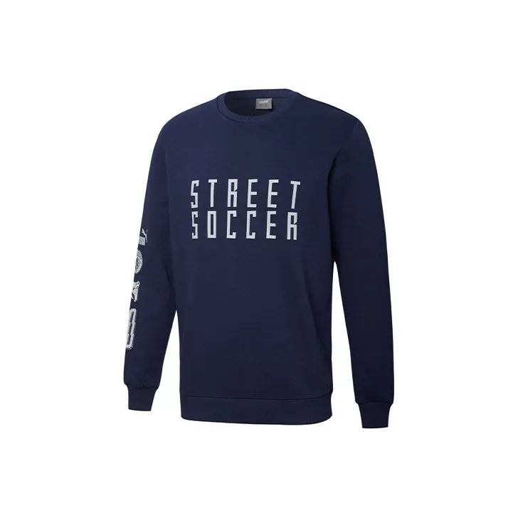 PUMA W Costa 8.5 Sweatshirts Men's Tweed Blue