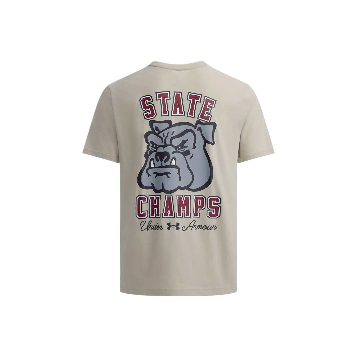 Under Armour STATE CHAMPS T Shirt Men's Khaki Gray
