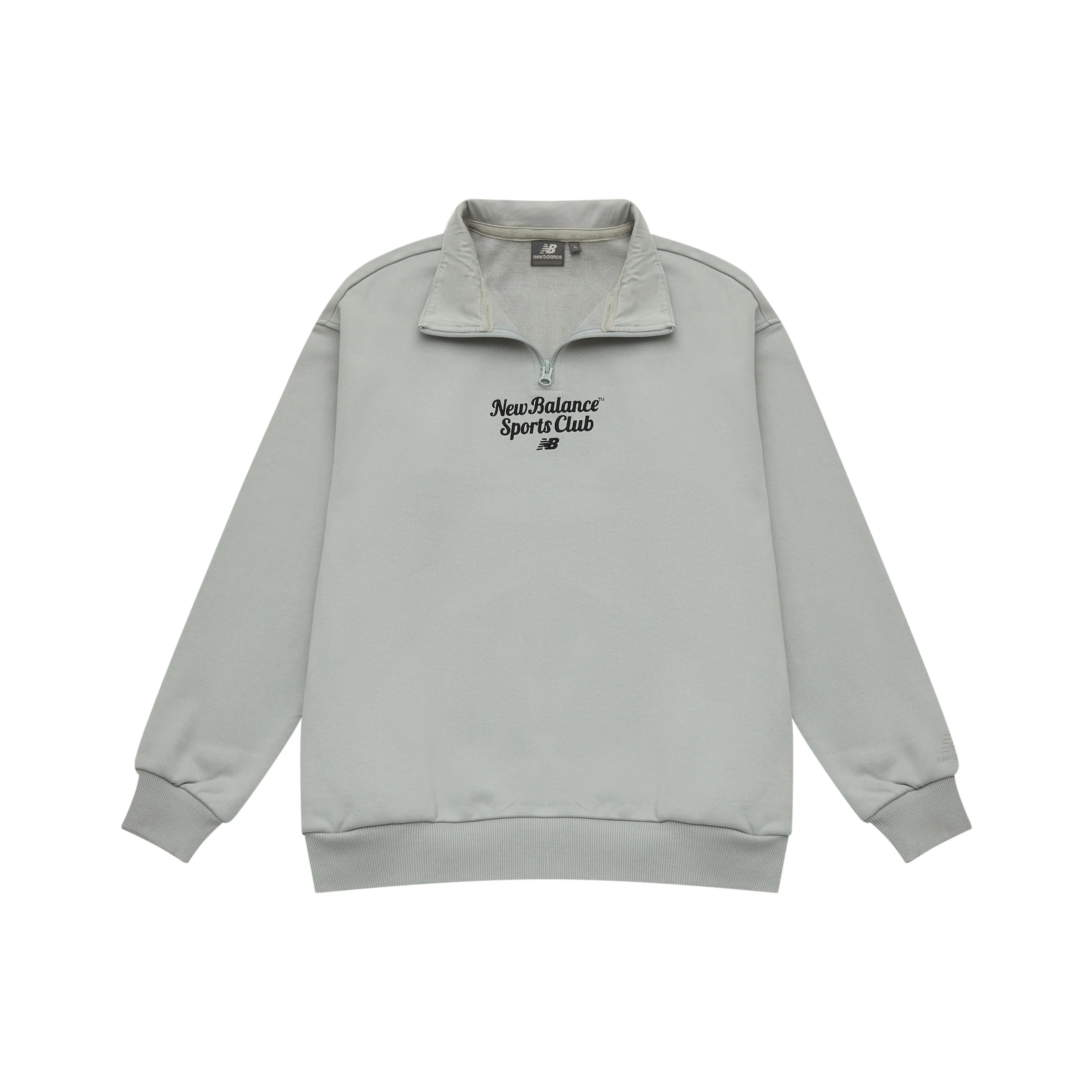 New Balance совместный худи Осенний и Зимний Унисекс Серый