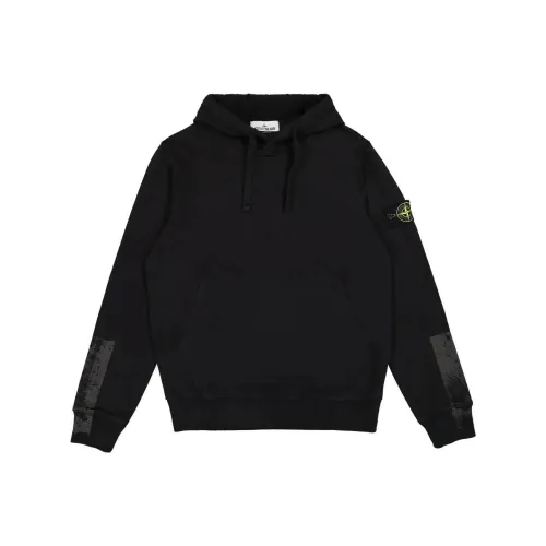 STONE ISLAND Морской синий Мужские Свитшоты