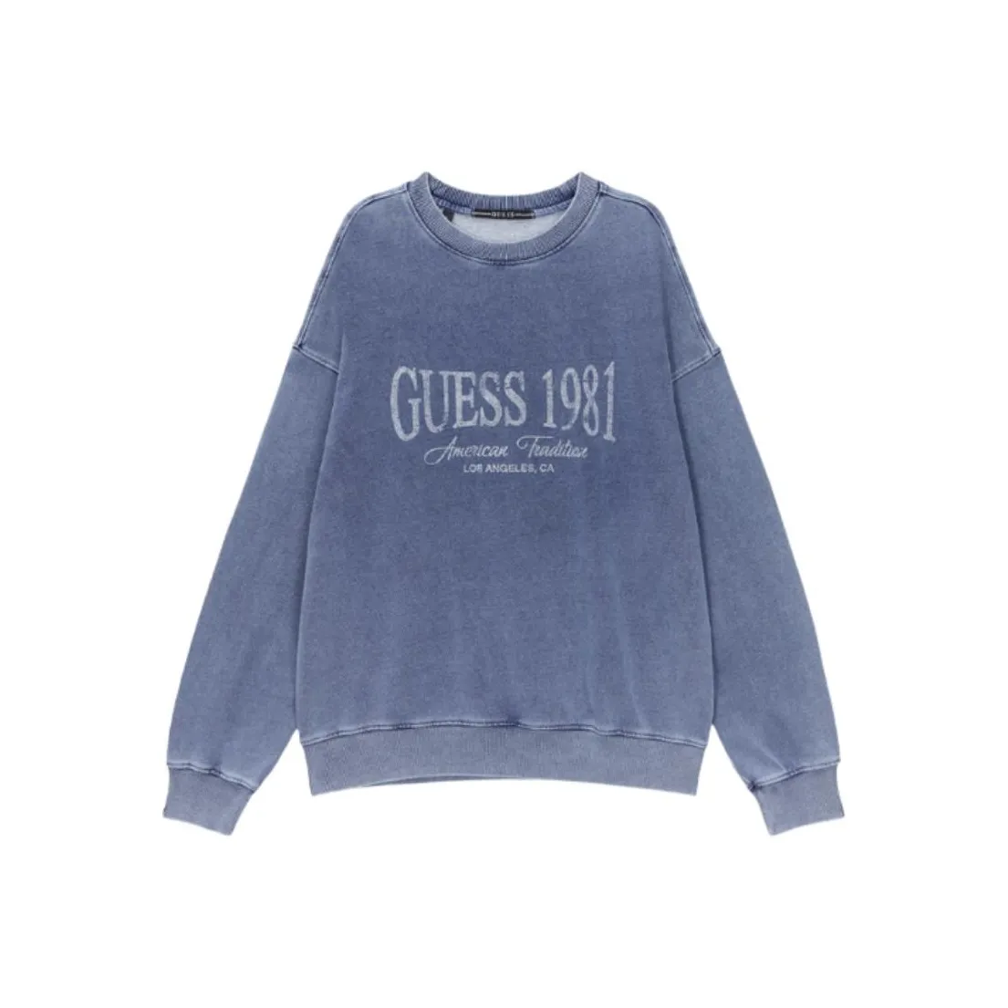 GUESS T-Shirt Унисекс Medium Blue