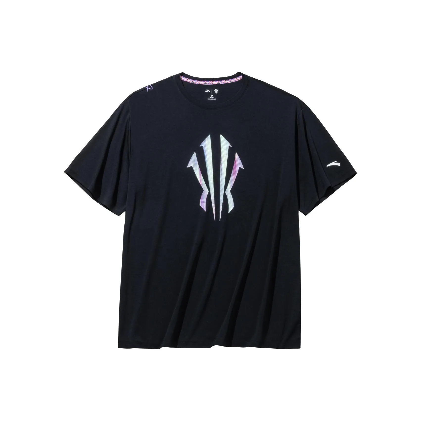Anta T Shirt Unisex Basic Black
