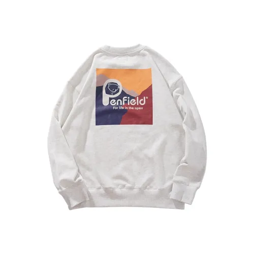 Penfield Светло-серый Унисекс Свитшоты