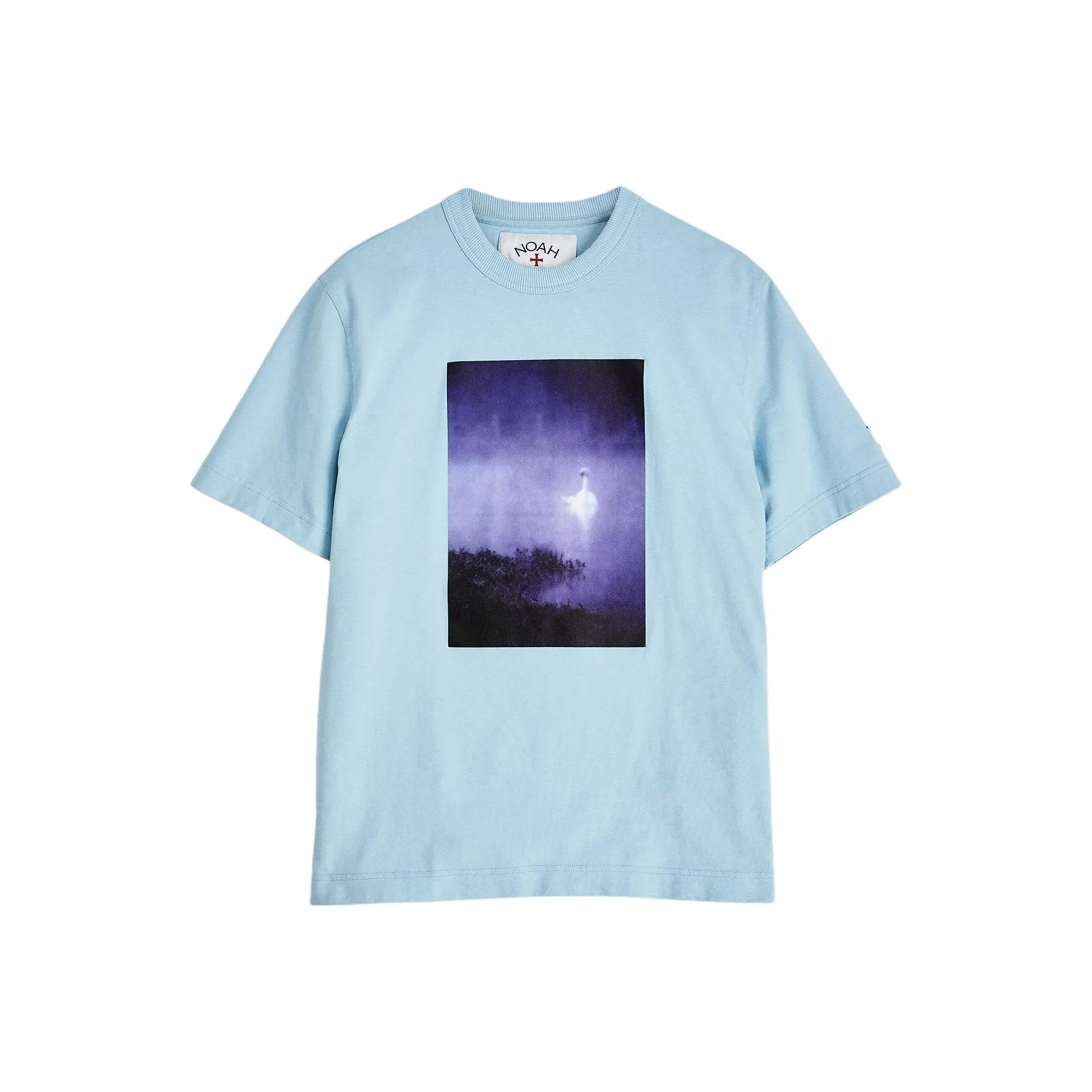 BARBOUR X NOAH T-Shirt Мужской Синий