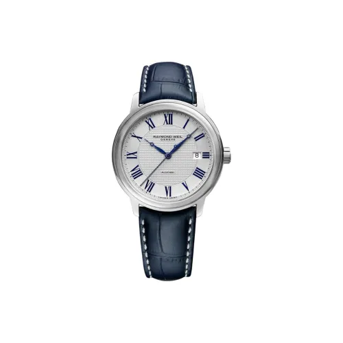 Raymond Weil Автоматический Механический Движение Мужские Часы 39,5 мм Серебряный