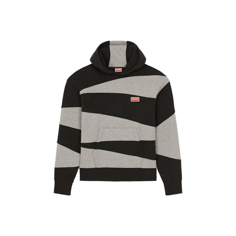 KENZO Panelled Cotton Hoodie