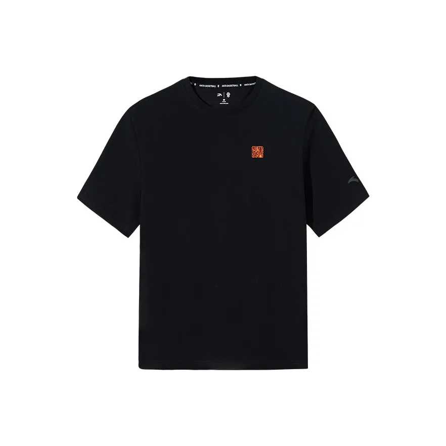 ANTA Basketball Collection Т-рубашка Мужская Основной Черный