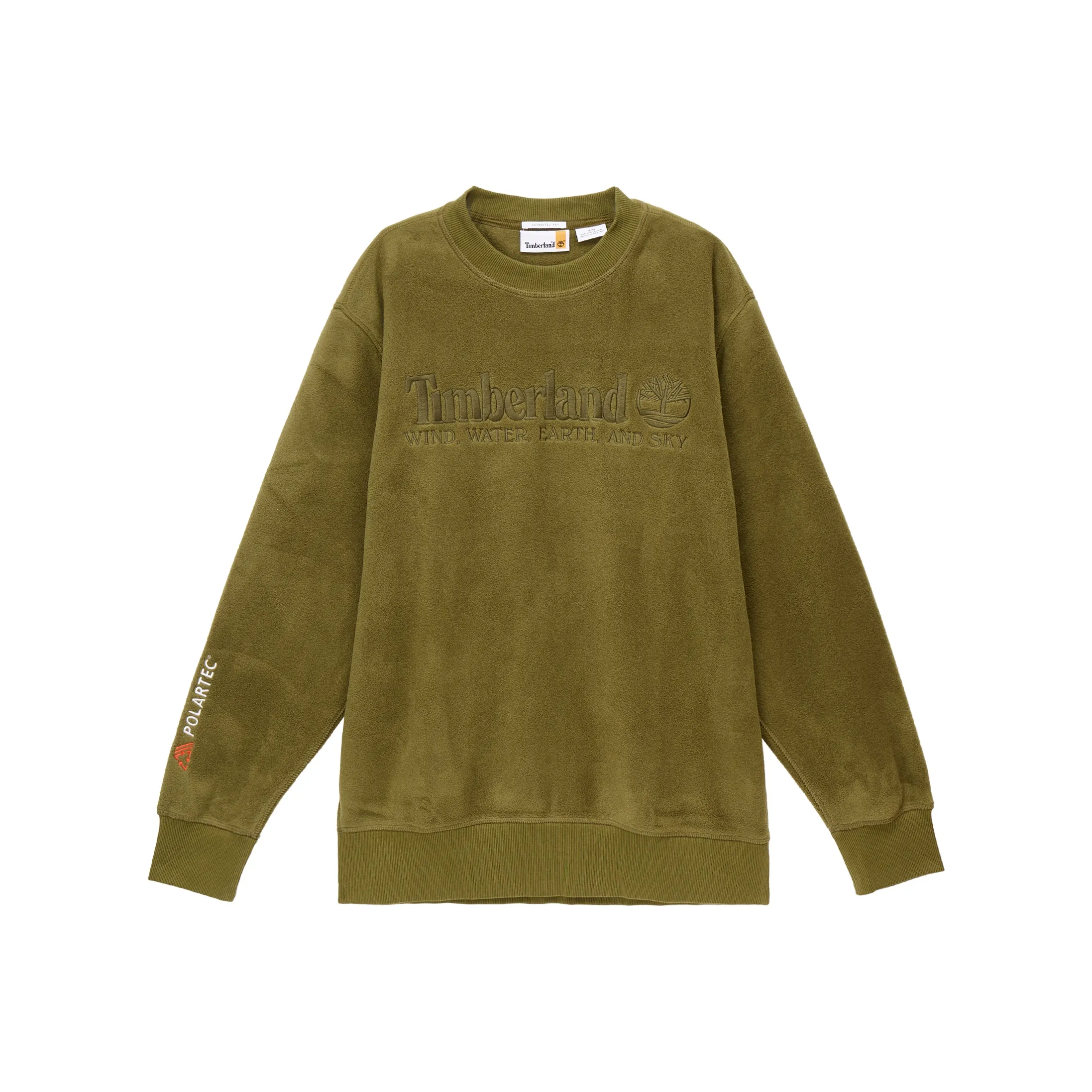 Timberland Темно-оливково-зеленый Мужские Свитшоты