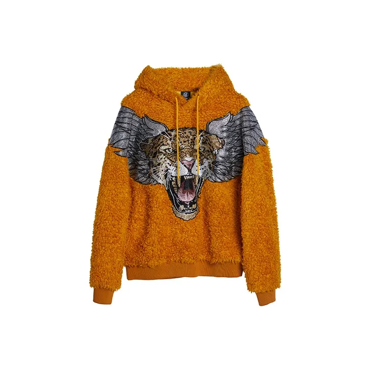 TCH Зимний свитшот унисекс желтый