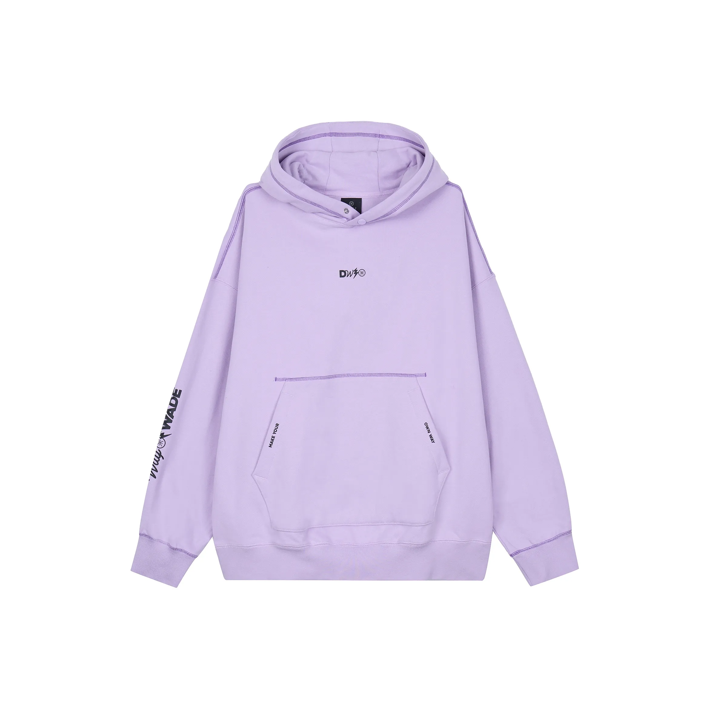 LINING Толстовка Мужская Вера Розовый Фиолетовый