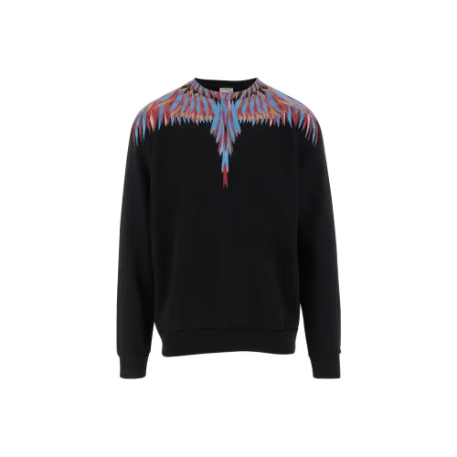 marcelo burlon Черный Мужские Свитшоты