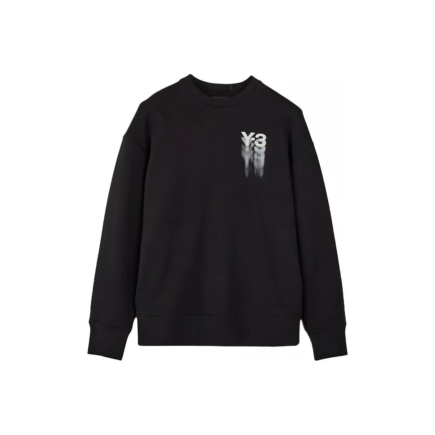 Y 3 GFX CREW SWEATSHIRT Унисекс Черный