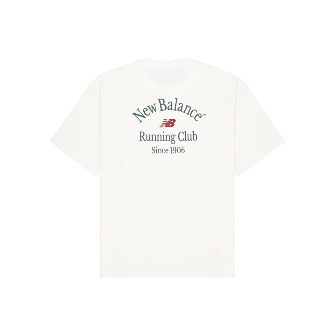 New Balance T Shirt Men's Ivory White