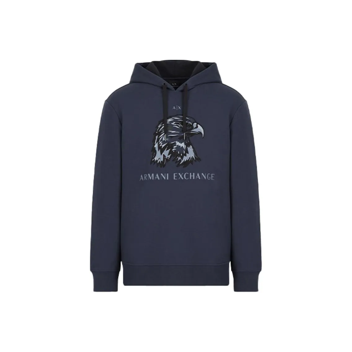 ARMANI EXCHANGEAE SS22 Sweatshirt Men's Navy Blue