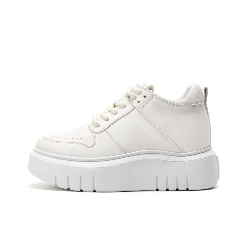 He Jinchang Низкий Топ Casual Женский Белый