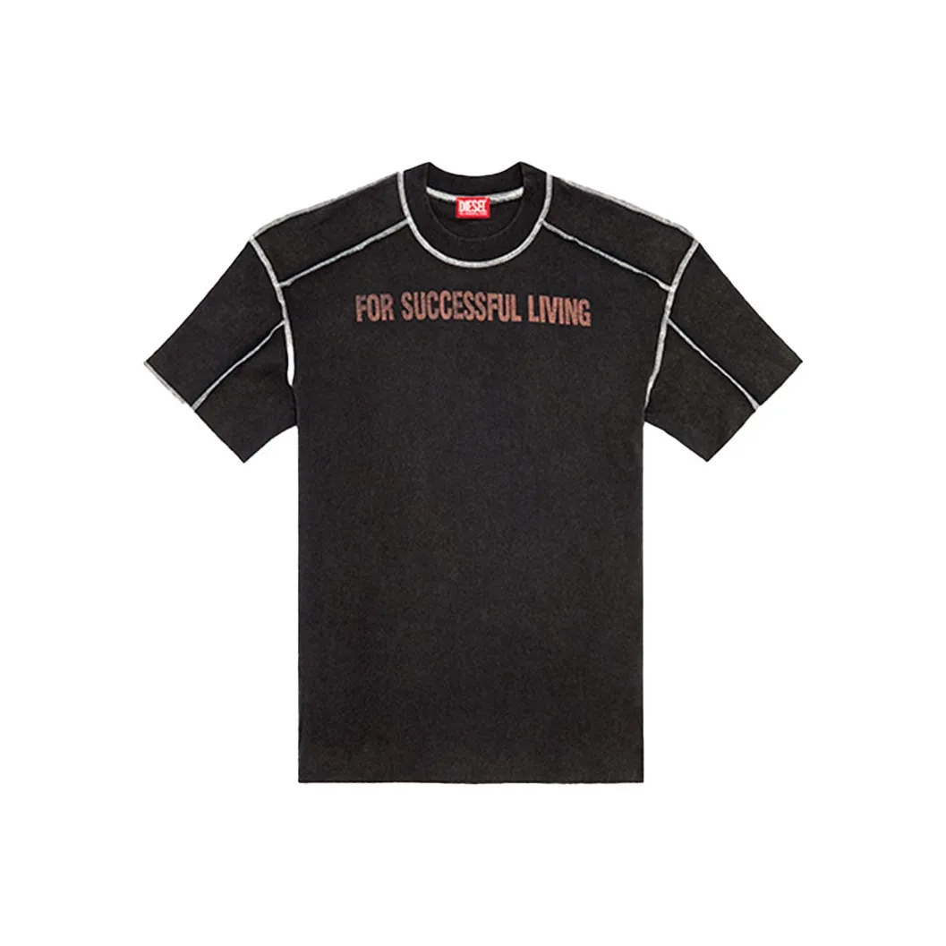 DIESEL T-Shirts Unisex Black