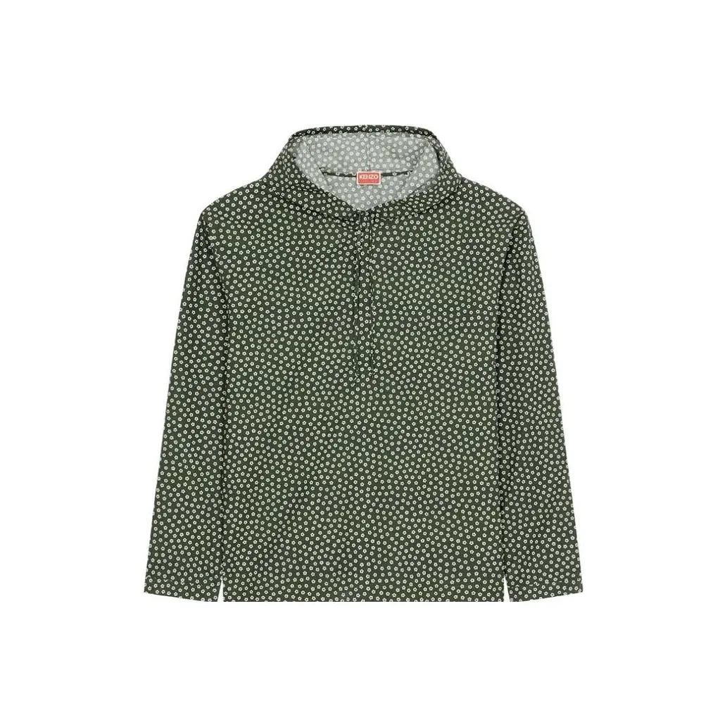 KENZO Зеленый Мужской Свитшот