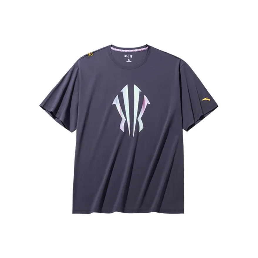 Anta T-Shirt Unisex Mid Plum Purple
