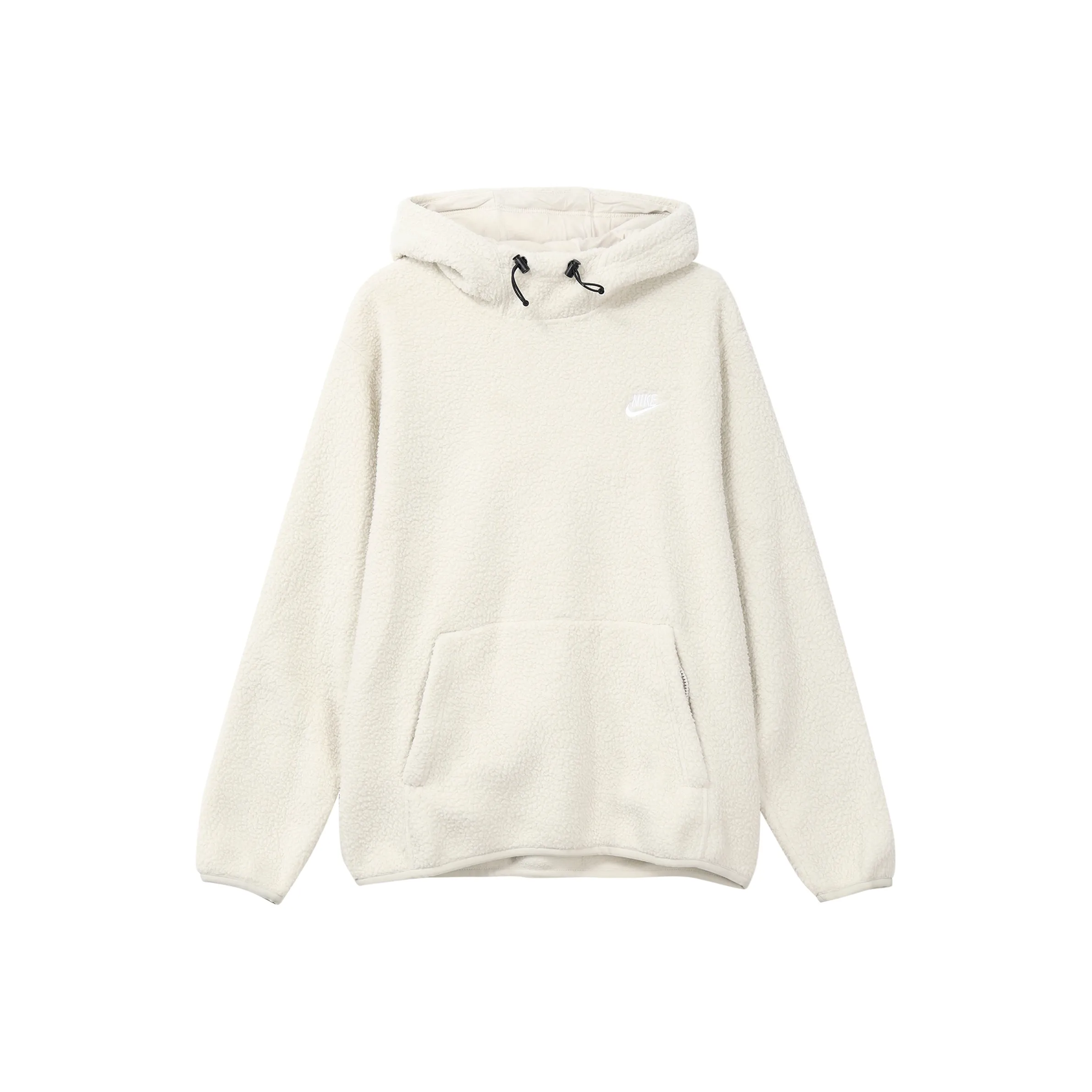 Nike Essential Men's Sherpa Fleece Hoodie Beige
