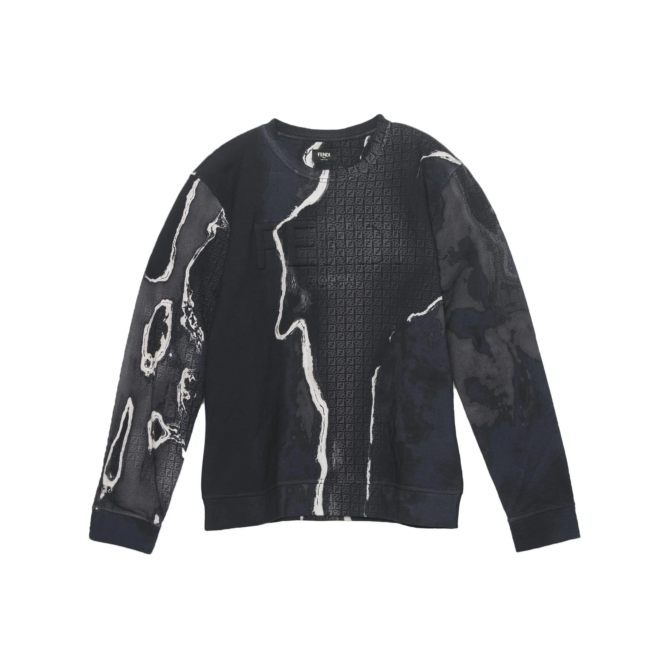 FENDI Sweatshirts Men's Black