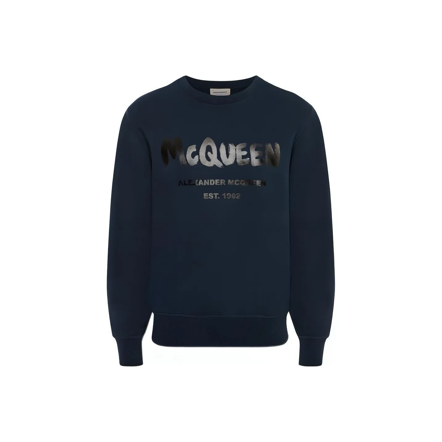 Alexander McQueen Logo Printed Drop Shoulder Sweatshirt