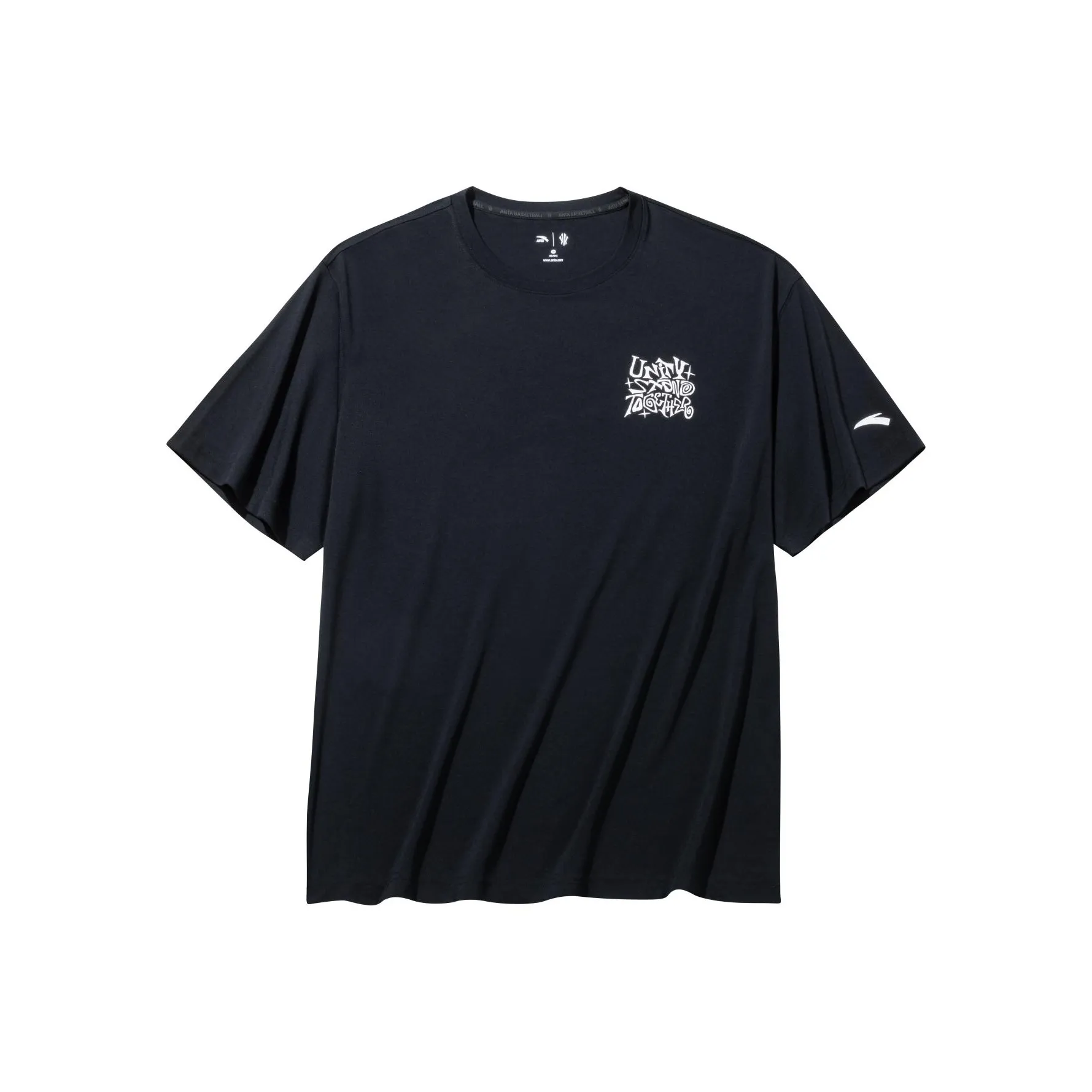 ANTA T-Shirt Унисекс Основной Черный