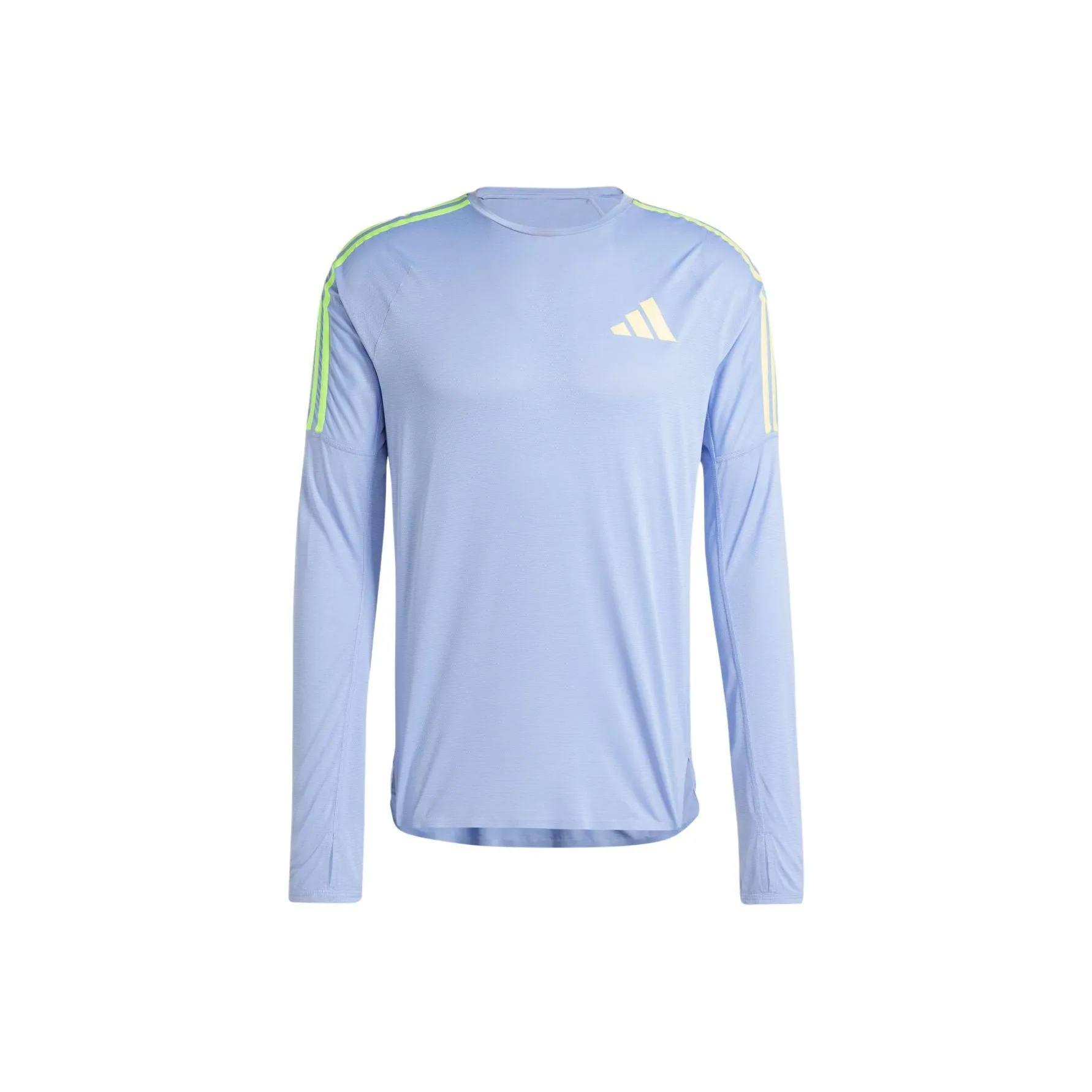 Adidas Adizero RUNNING LONG SLEEVE TOP T Shirt Men's Light Blue