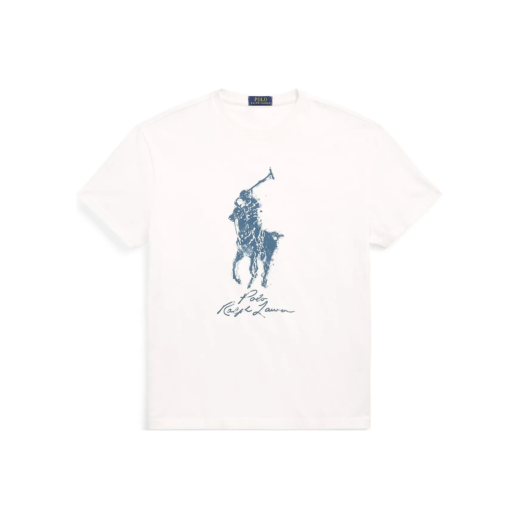 polo Purple Ralph Lauren SS24 T giocatore Men's Nivis Island Ecru