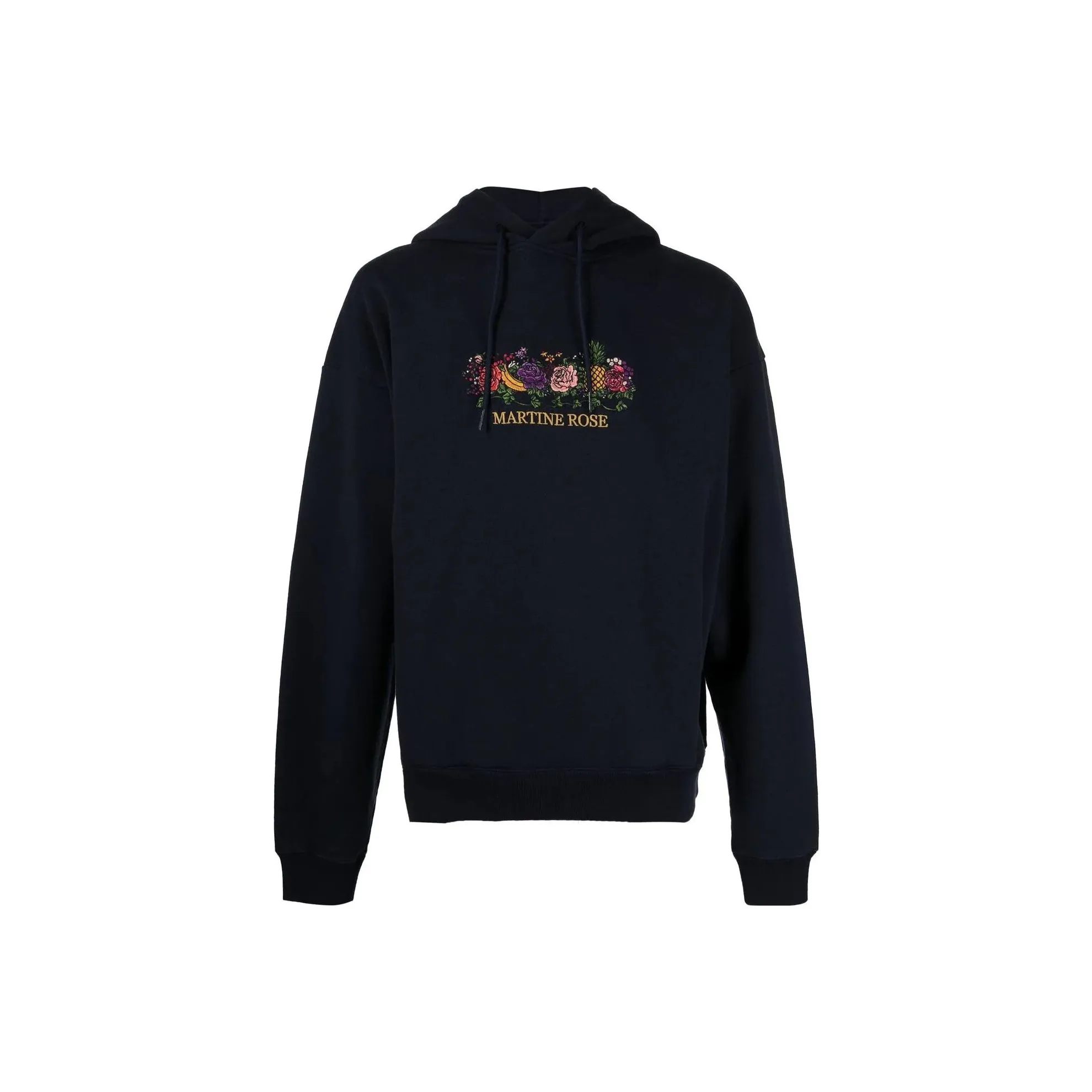 Martine Rose Logo embroidered Drawstring Hoodie