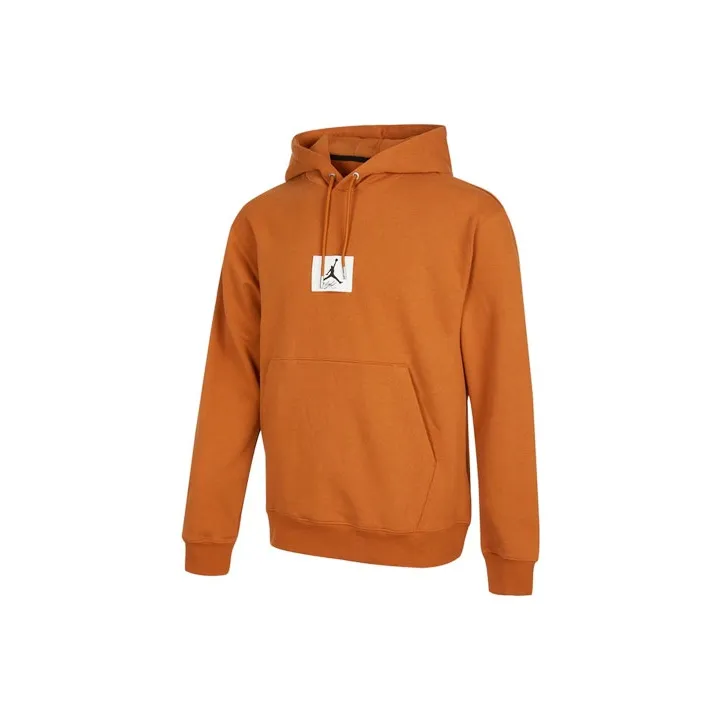Jordan SS22 Sweatshirts Men's Brown Yellow