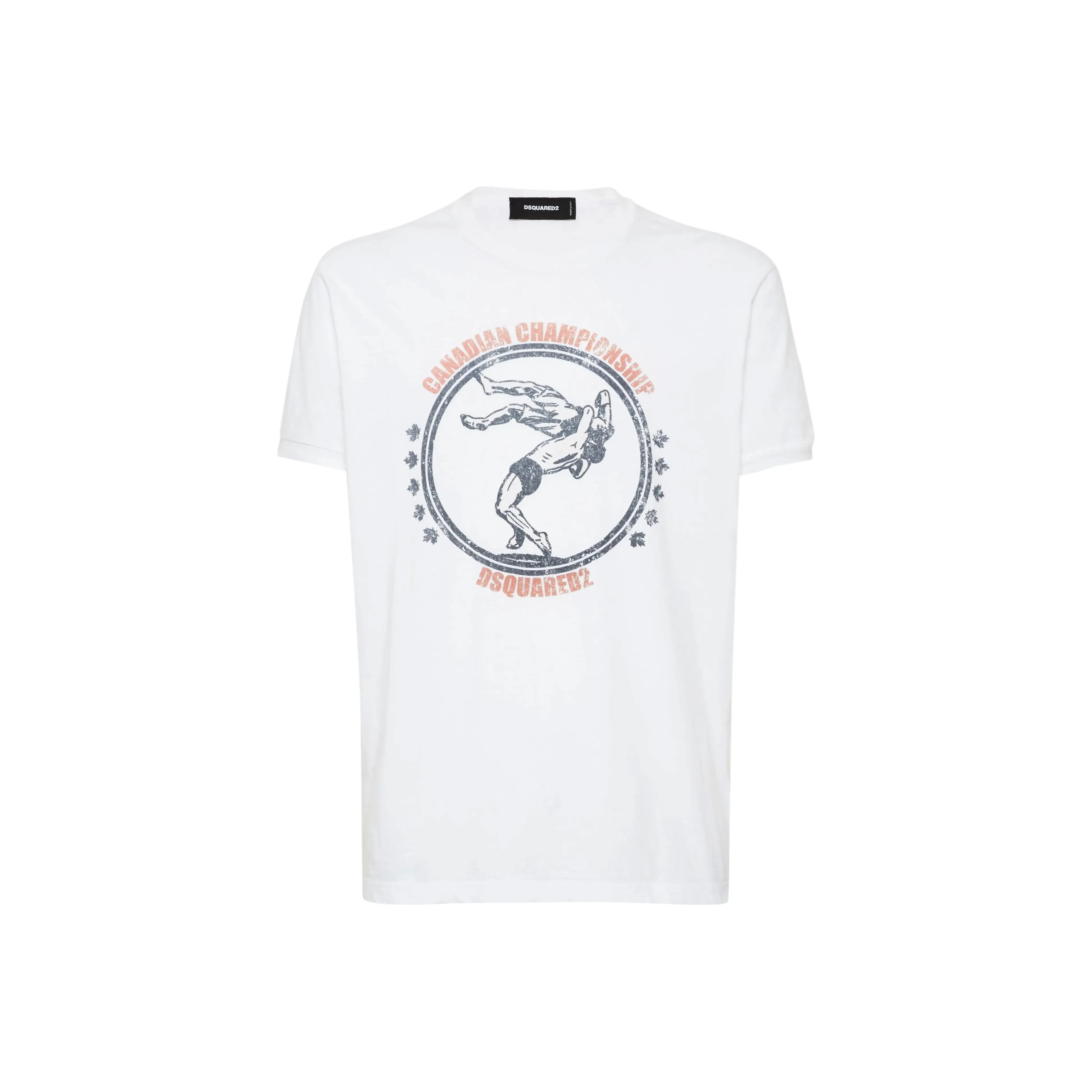 Dsquared2 Dyed Very Very Dan Fit Wrestling T Shirt