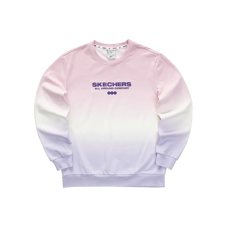 Skechers Sweatshirts Unisex Pink/Purple Gradient/03K5