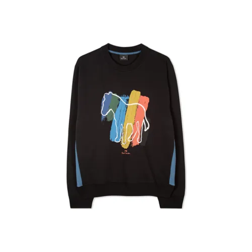 PS By Paul Smith Черный Мужские Свитшоты