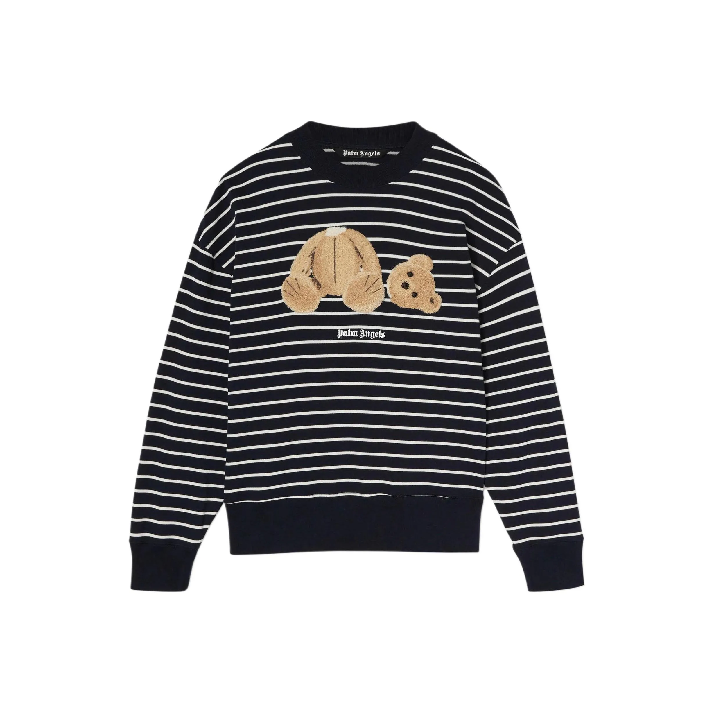 PALM ANGELS Свитшот Мужской Морской Синий