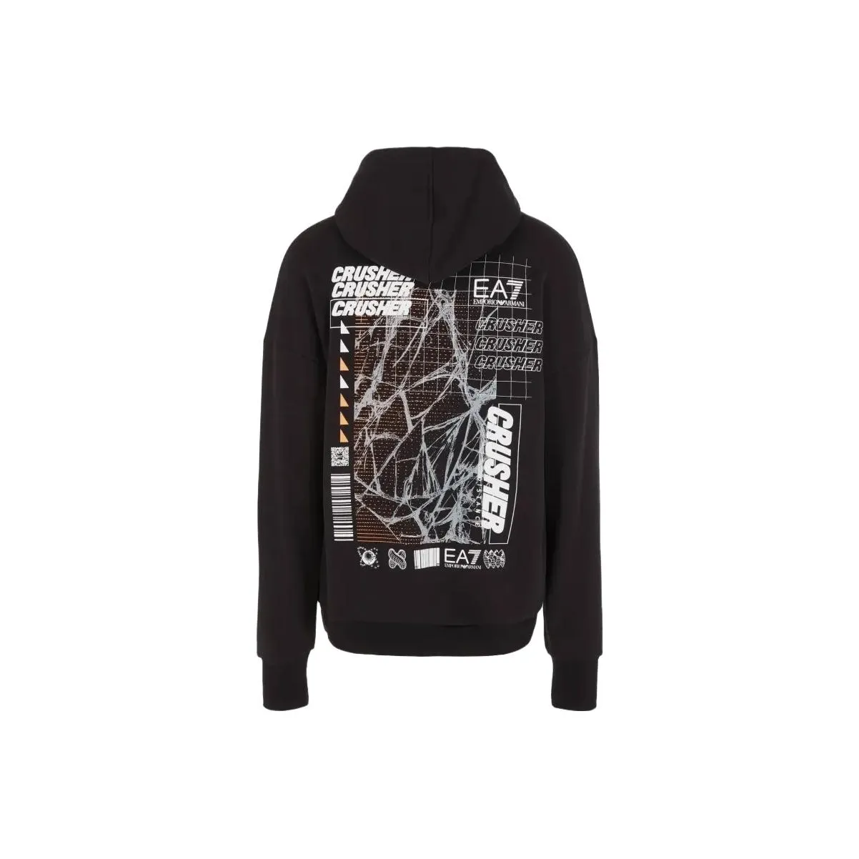 EMPORIO ARMANI EA7 Толстовка Мужской Черный