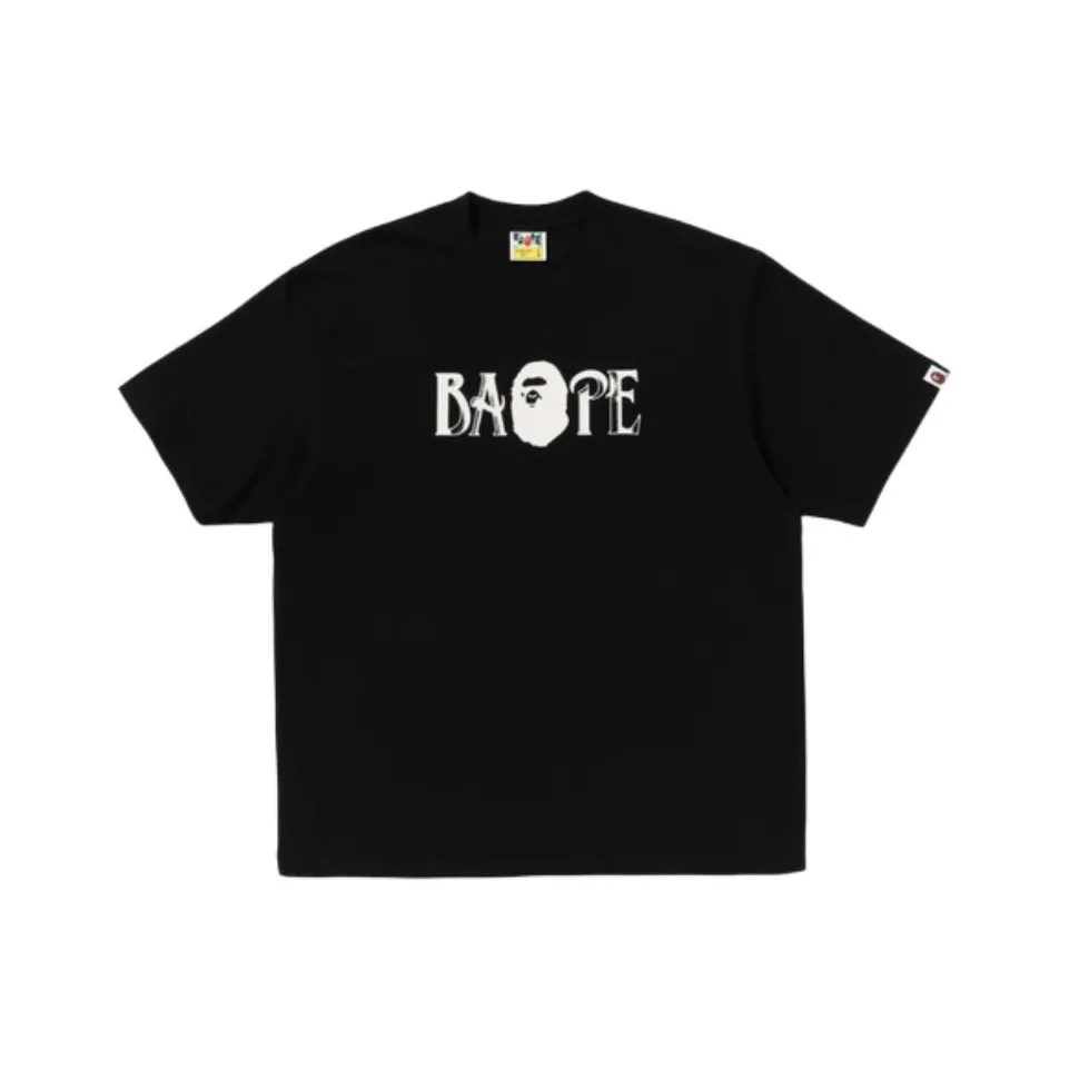 A BATHING APE ® Logo print T shirt
